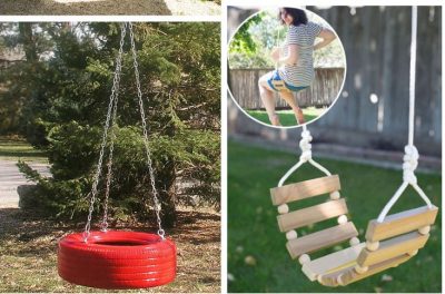 Awesome DIY Garden Swings