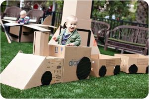 DIY Cardboard Boxes Ideas for Kids