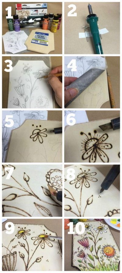 Amazing Wood Burning Carving Tutorials 