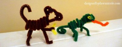 Awesome DIY Pipe Cleaner Animals