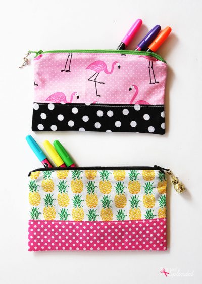 Cool DIY Pencil Pouches