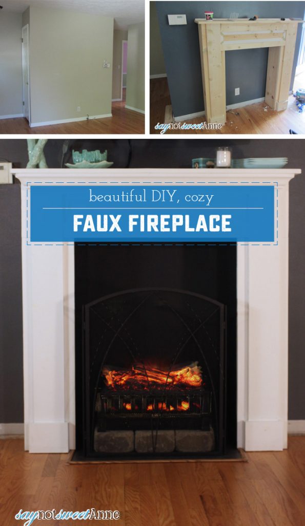 The Best DIY Faux Fireplaces