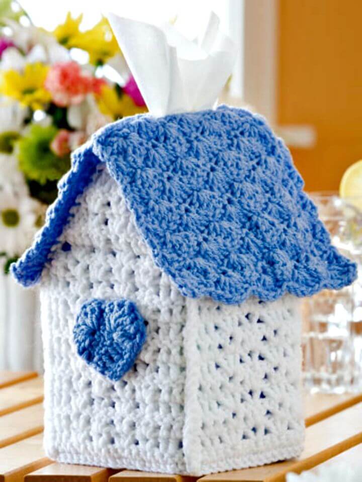 21 Crochet Tissue Box Cover Patterns