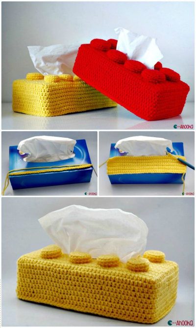 21 Crochet Tissue Box Cover Patterns