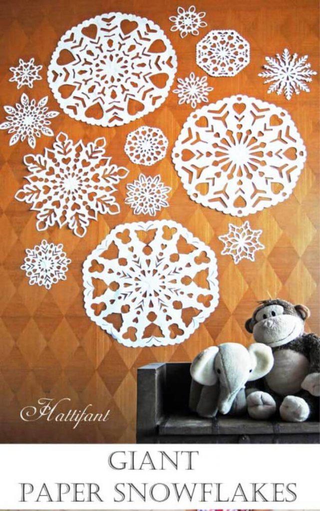 30 Easy Diy Paper Snowflake Patterns