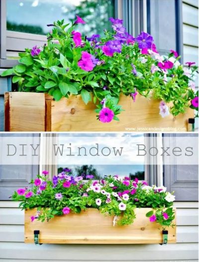 14 Amazing DIY Window Planter Box Ideas