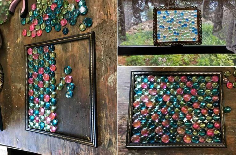 10 Cool Glass Pebble DIY Ideas